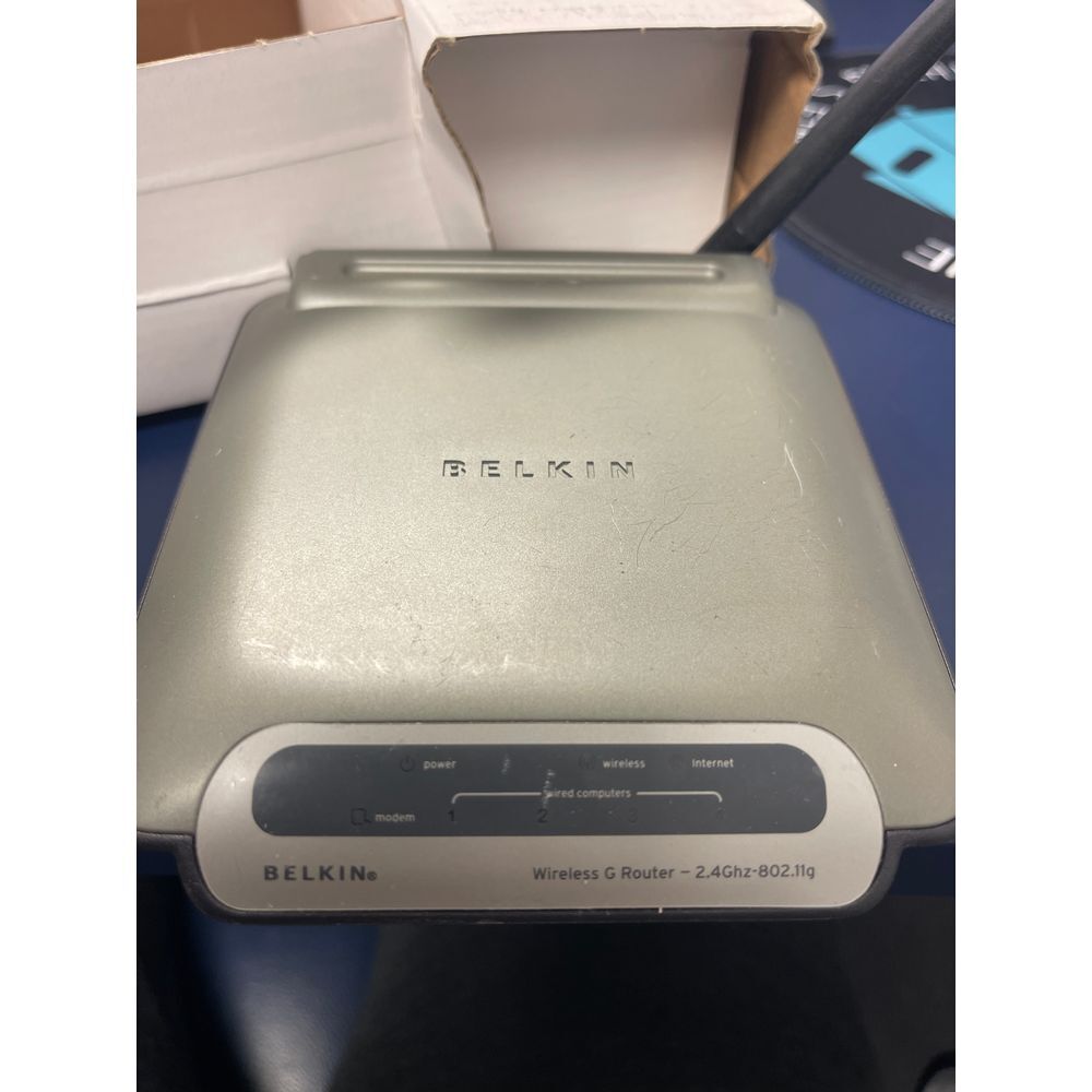 Belkin Wireless G Router High-Speed Internet Connection Sharing‎ Device - Picture 5 of 5